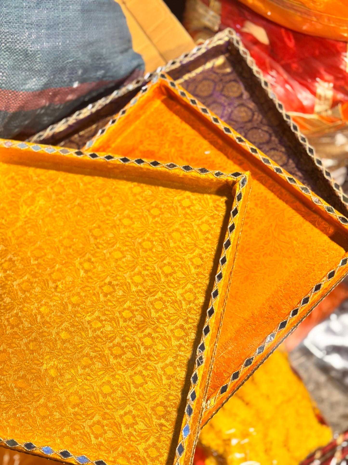 Velvet Square Tray
