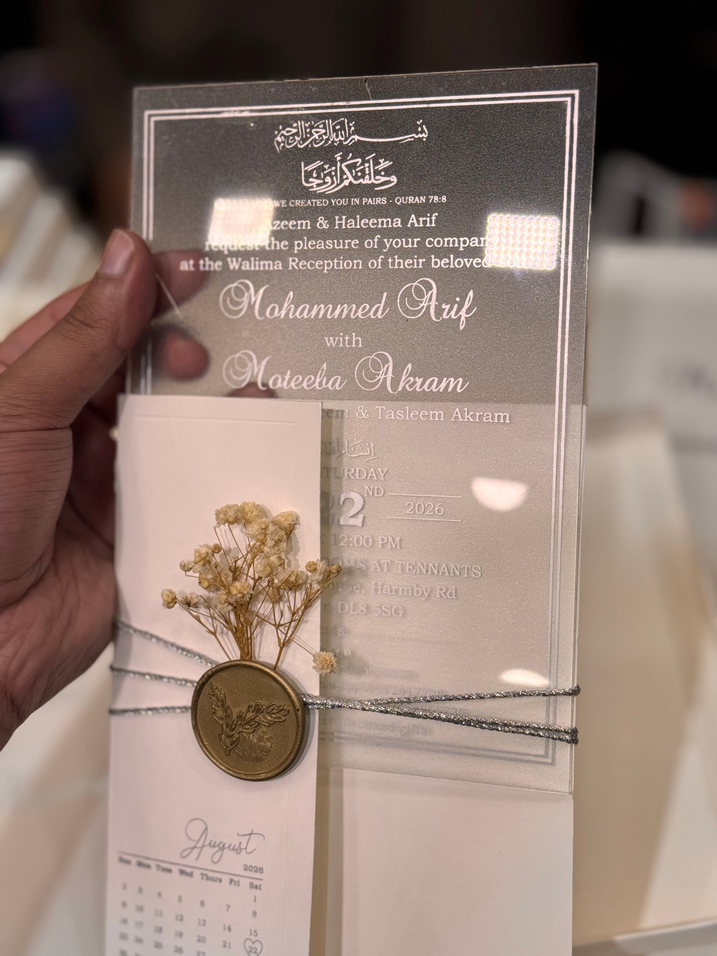 Roped Enveloped Card
