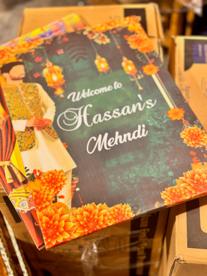 Mehndi Panaflex Boards