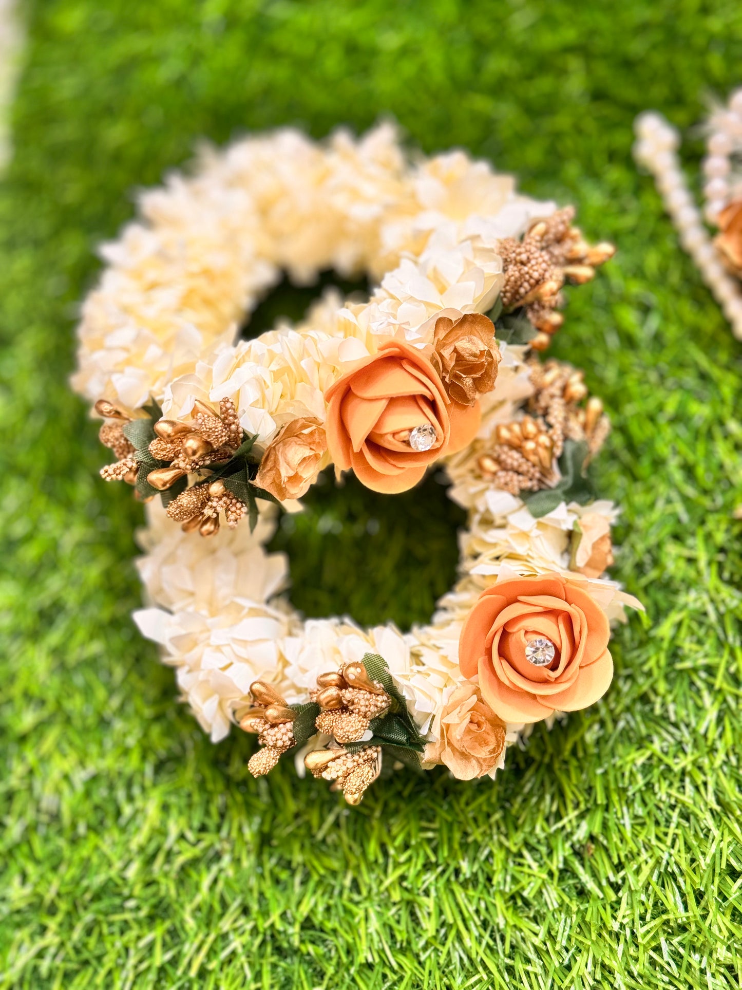 Peach Jewelry Set
