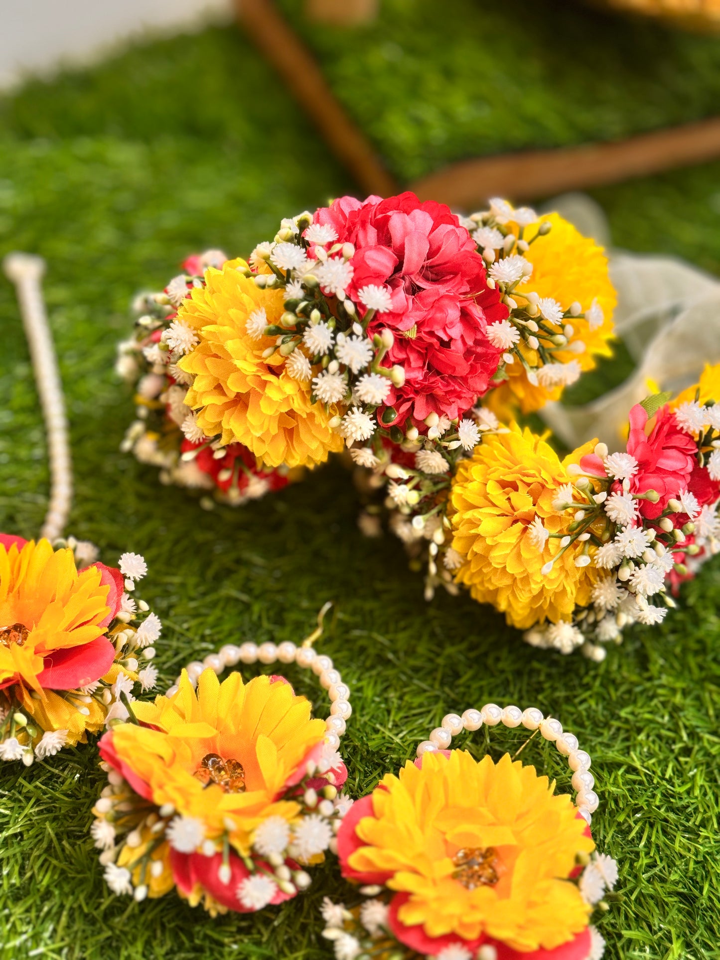 Petal Design Jewelry Set