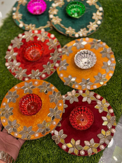 Mini Plates Pack of 6 Design 1