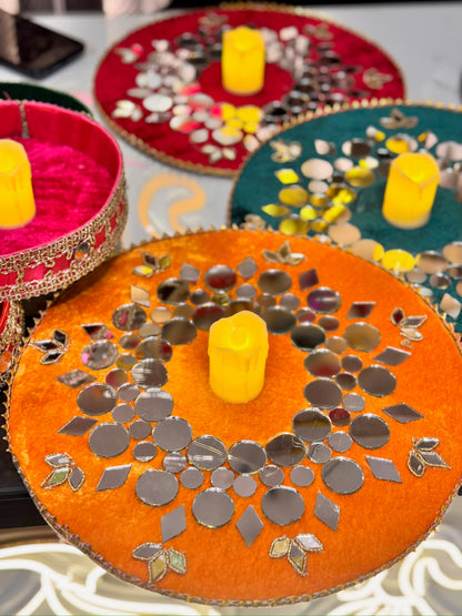 Round Mirror Plate