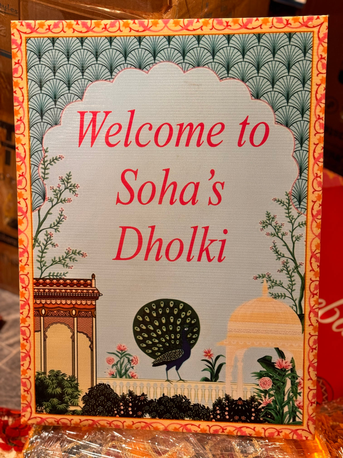 Dholki Board Pastel Theme