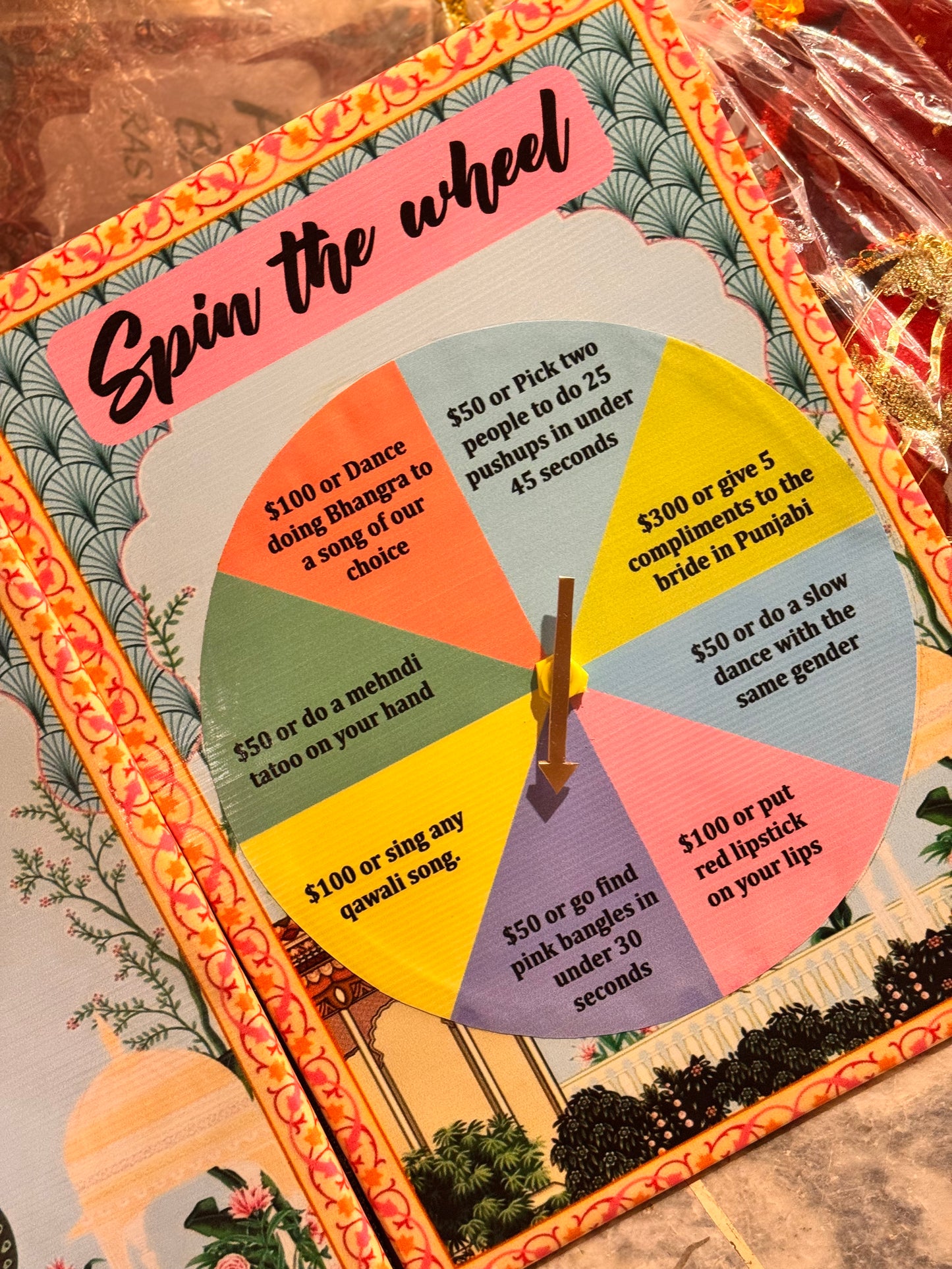 Spin Board Pastel Theme
