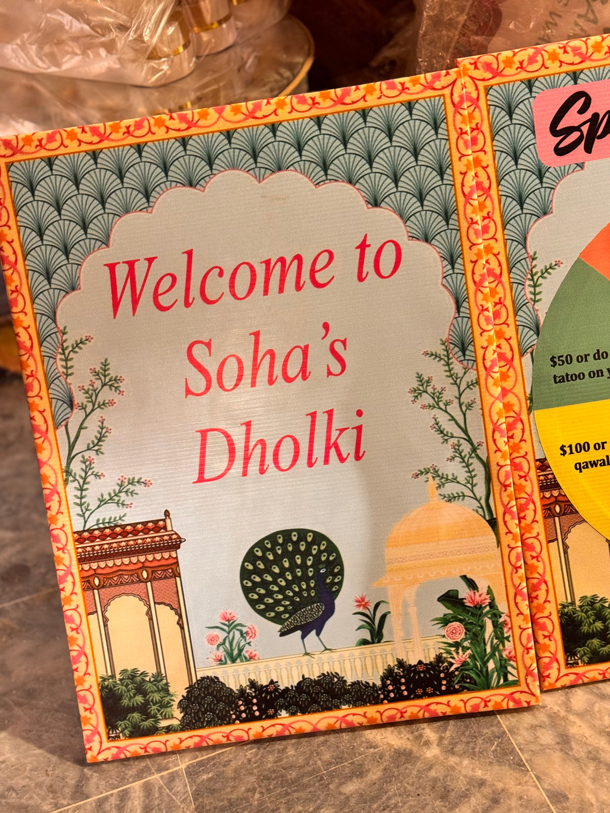 Dholki Board Pastel Theme