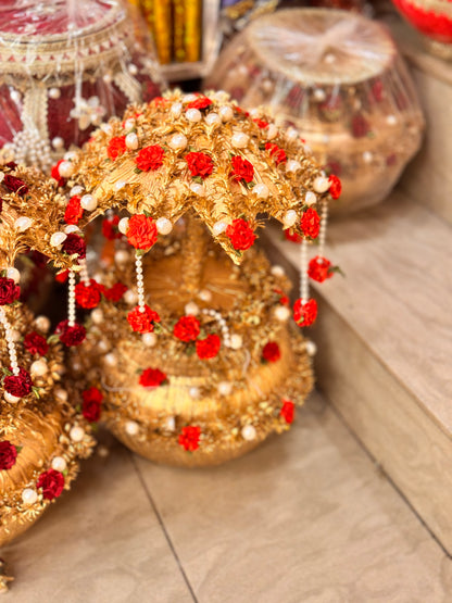 Gold Work Umberalla Matki