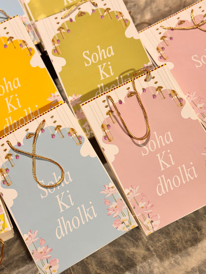 Gift Bags Pastel Theme
