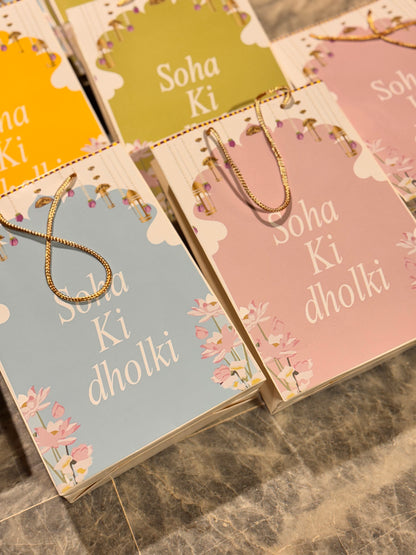 Gift Bags Pastel Theme