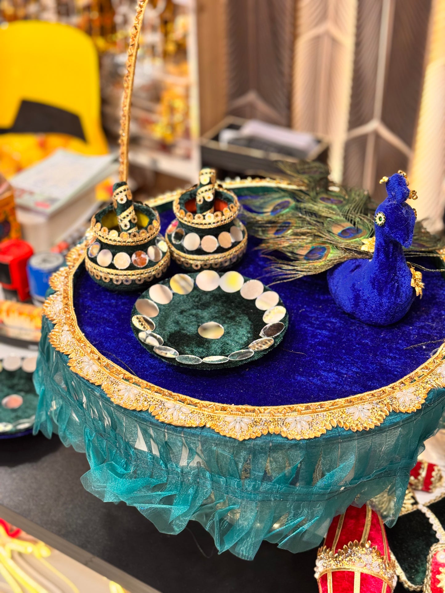 Peacock Theme Thaal