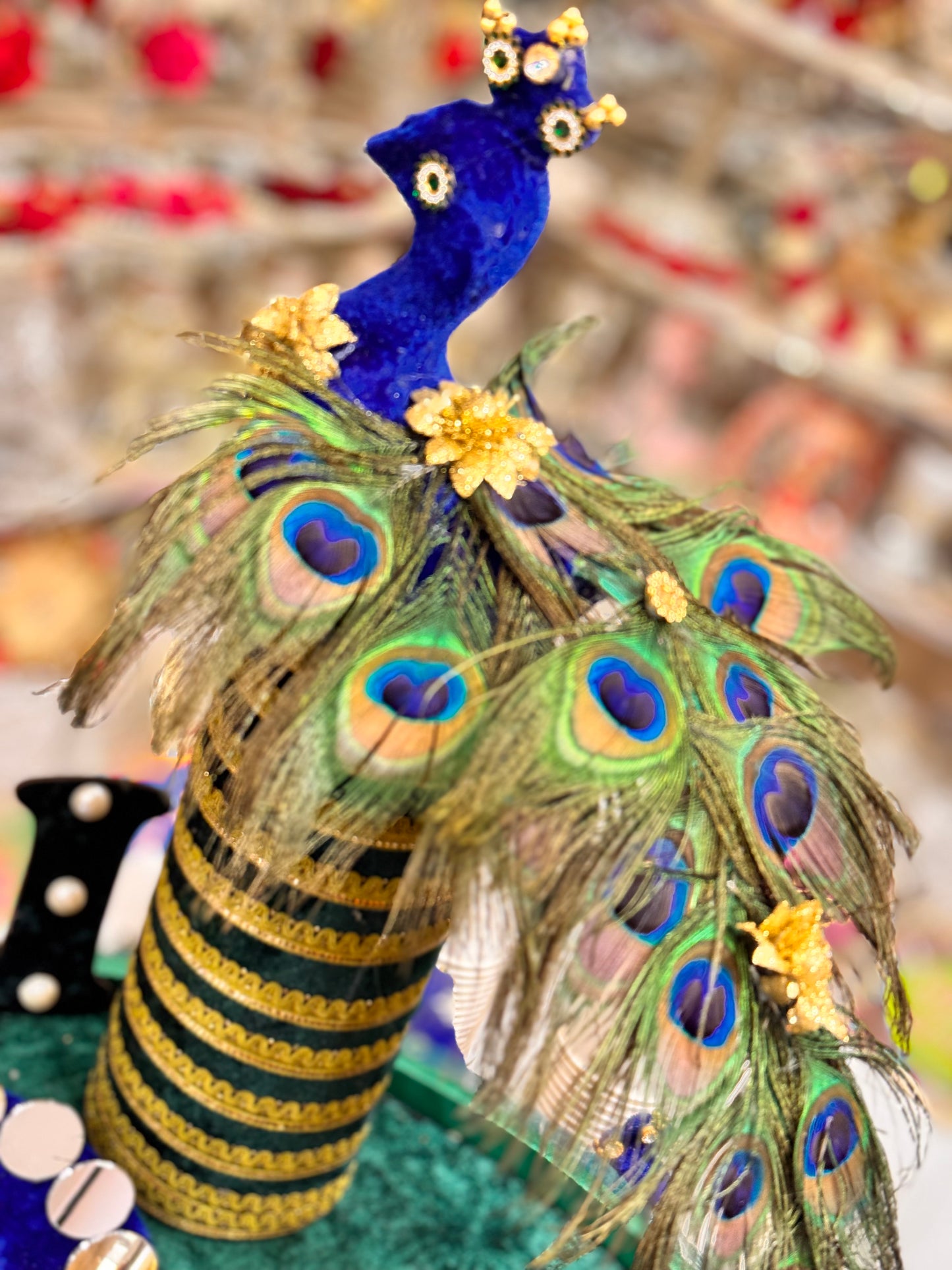 Peacock Theme Mehndi Thaal