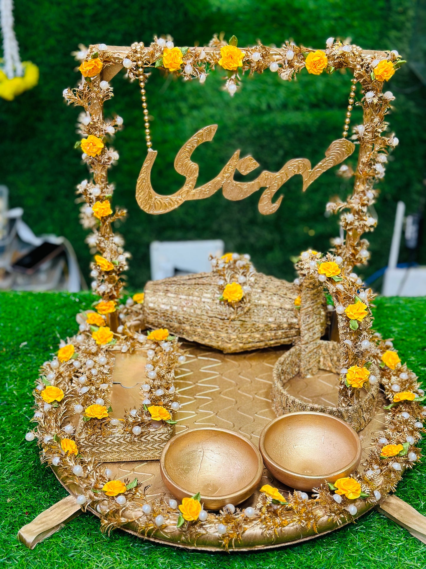 Gold Work Thaal
