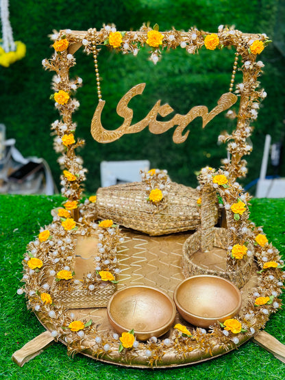 Gold Work Thaal