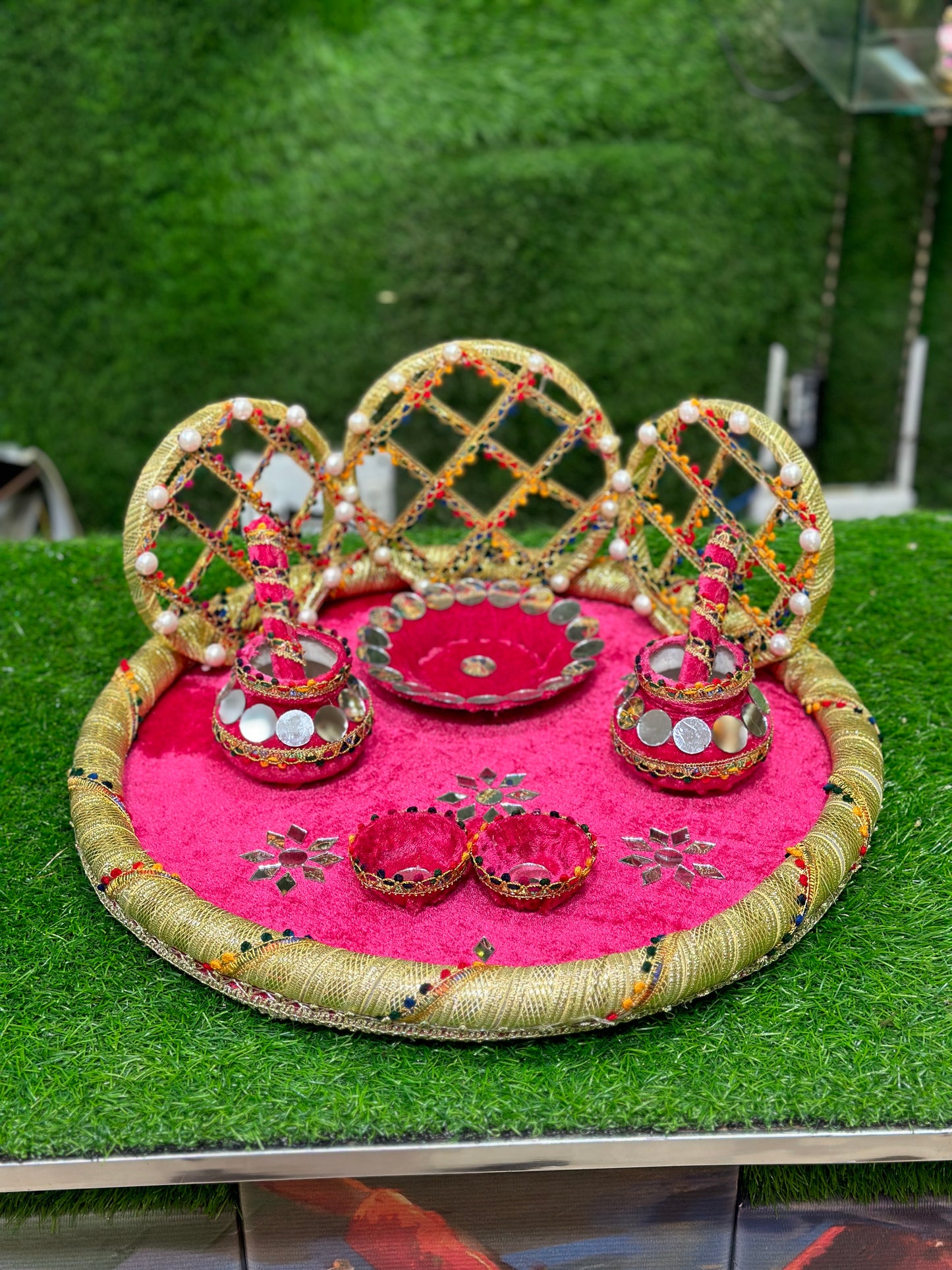 Velvet Back Ring Tray