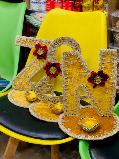 Alphabets Plates