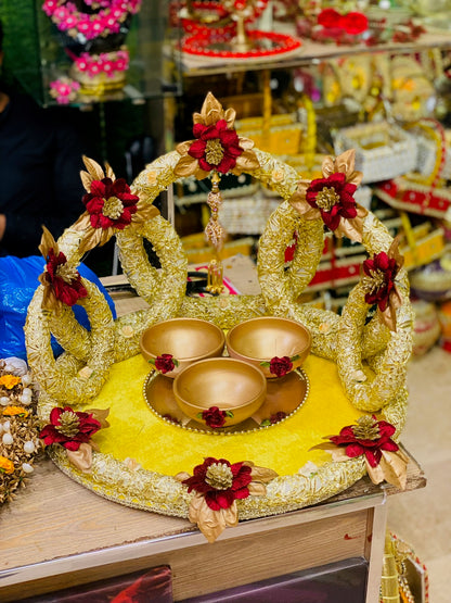 Mehndi Back Ring Thaal