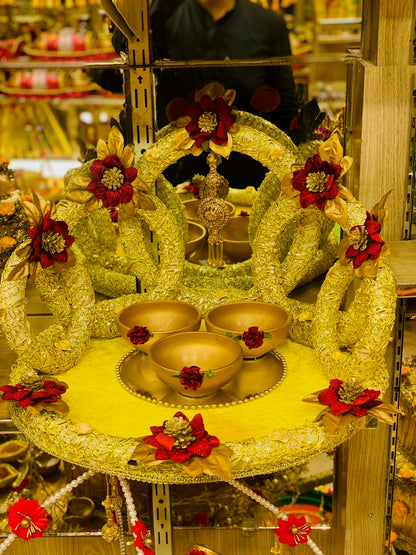 Mehndi Back Ring Thaal