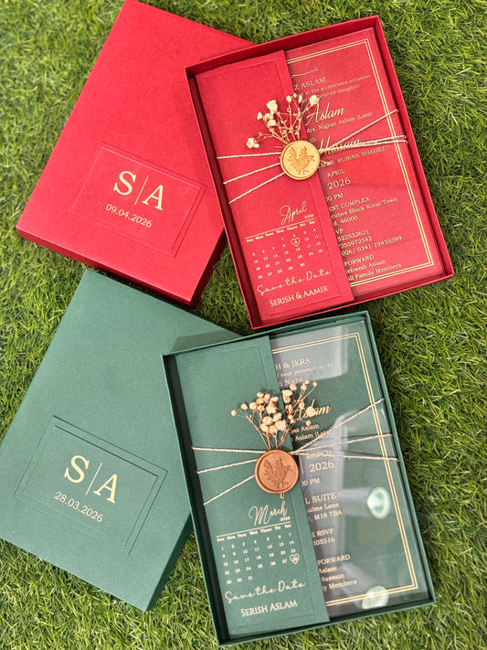 Color Boxed Cards