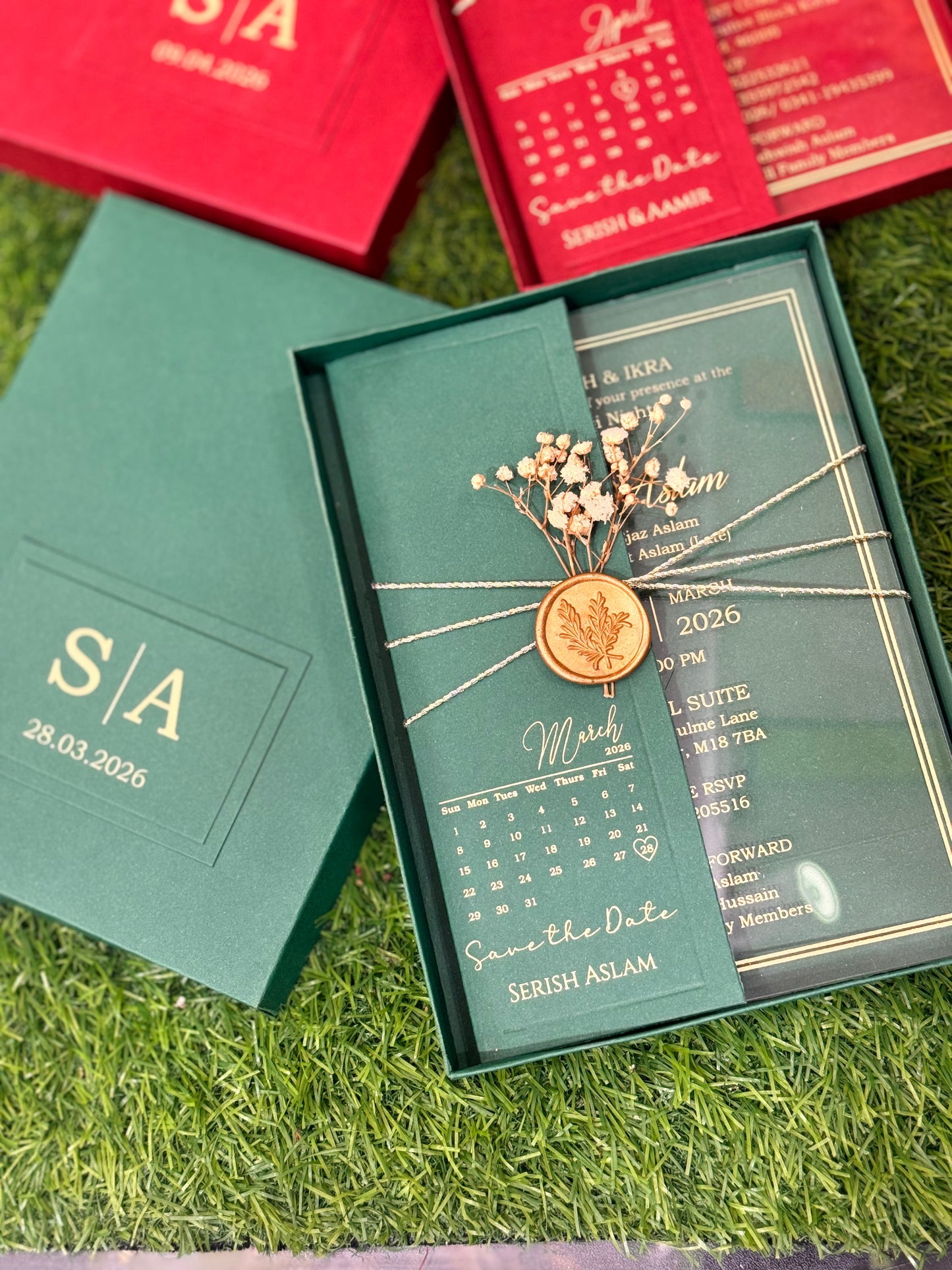 Color Boxed Cards