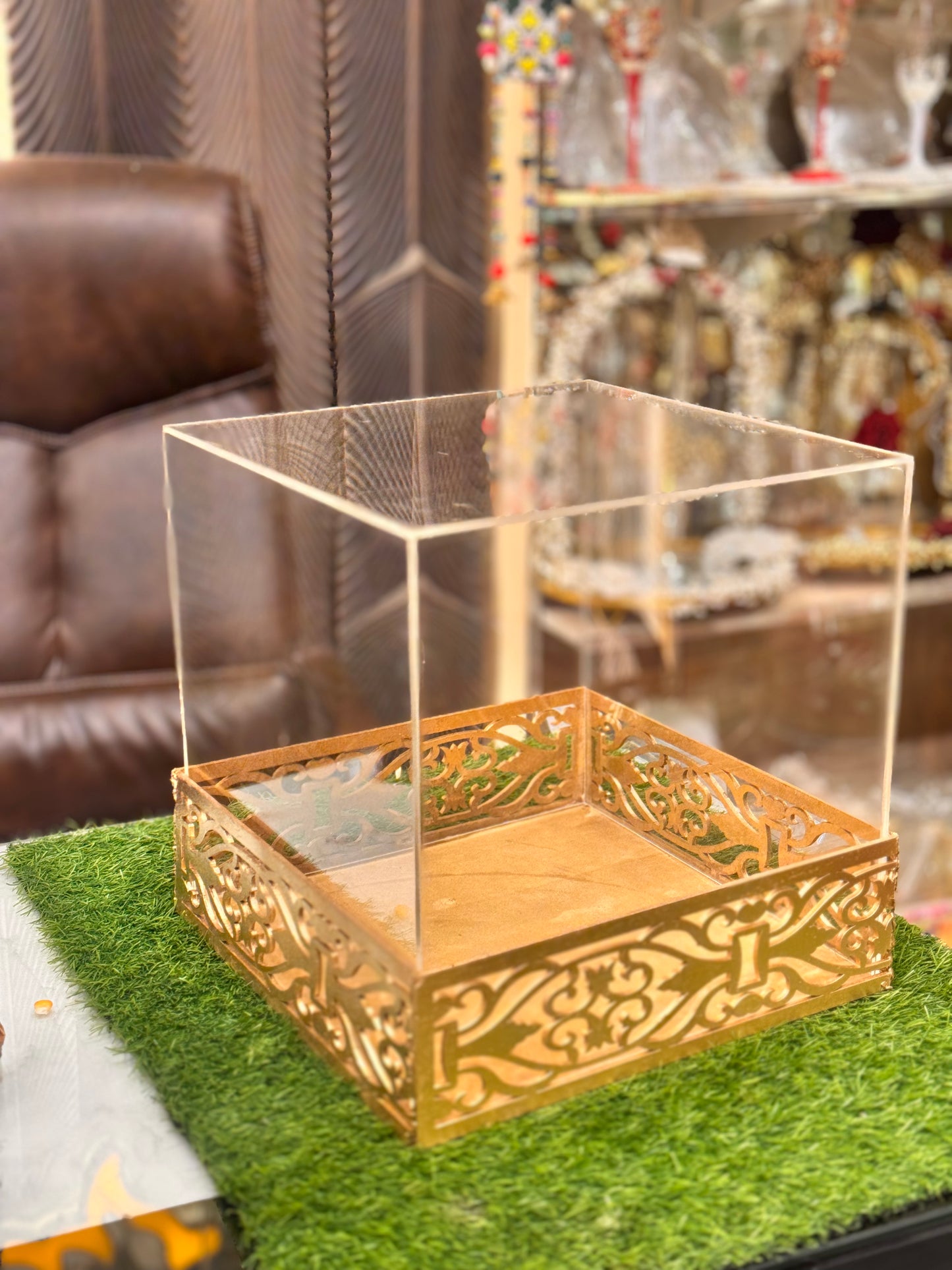 Acrylic Wooden Box