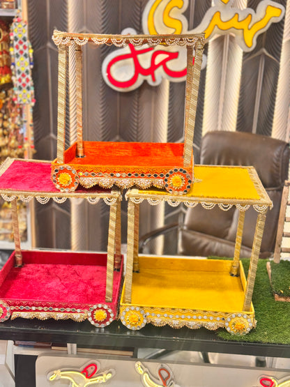 Velvet Cart Tray