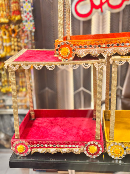 Velvet Cart Tray