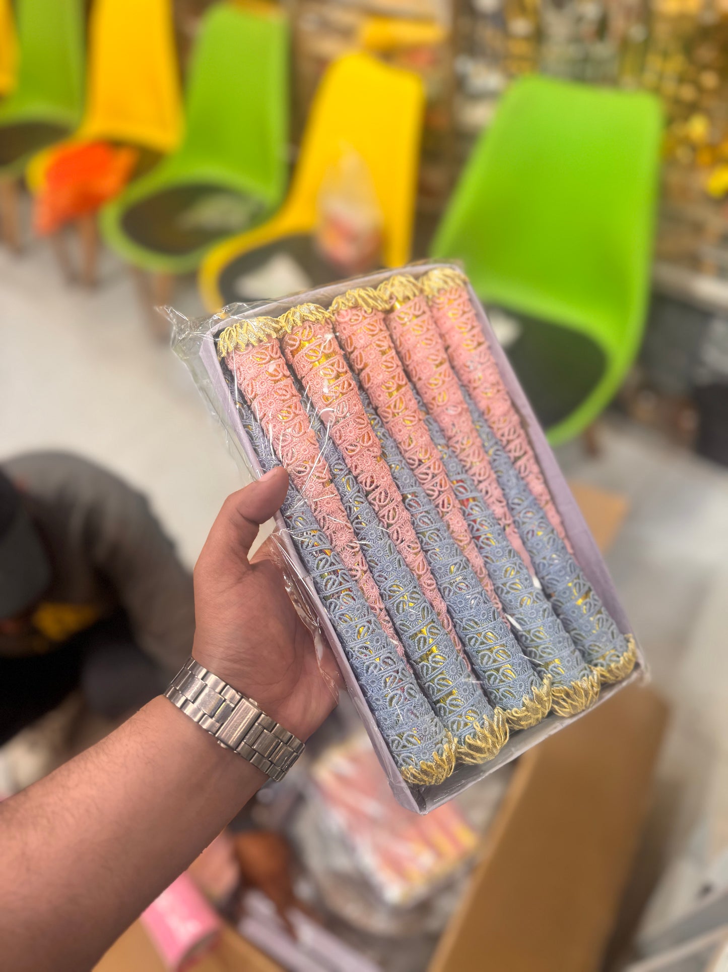 Mehndi Cone Pastel Theme Pack of 12