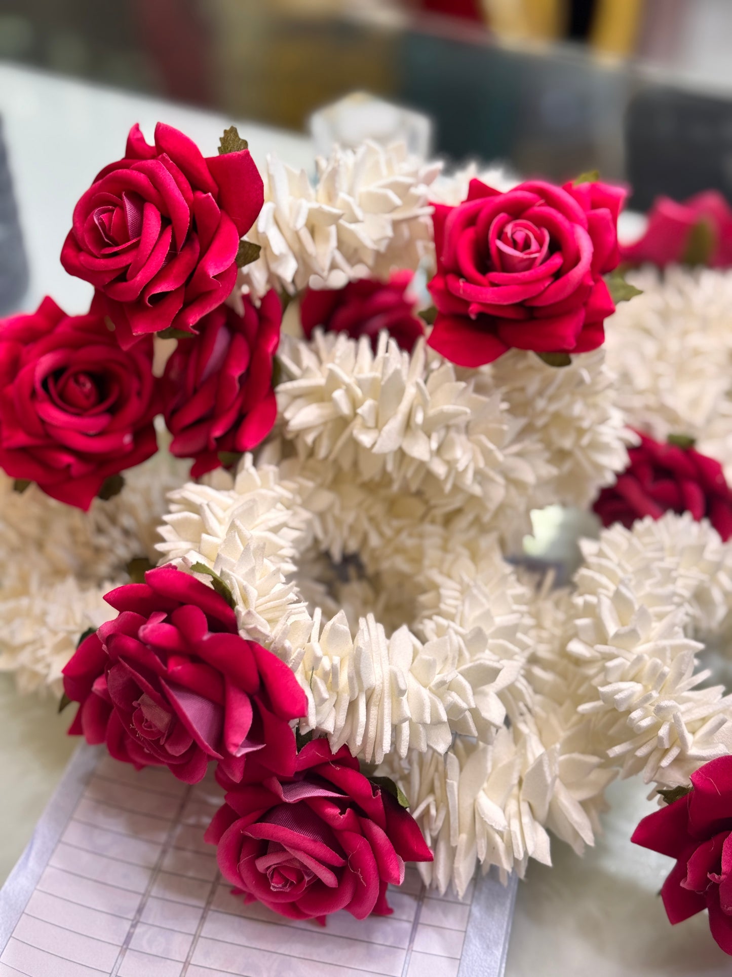 Single Floral Gajray 12 PCS