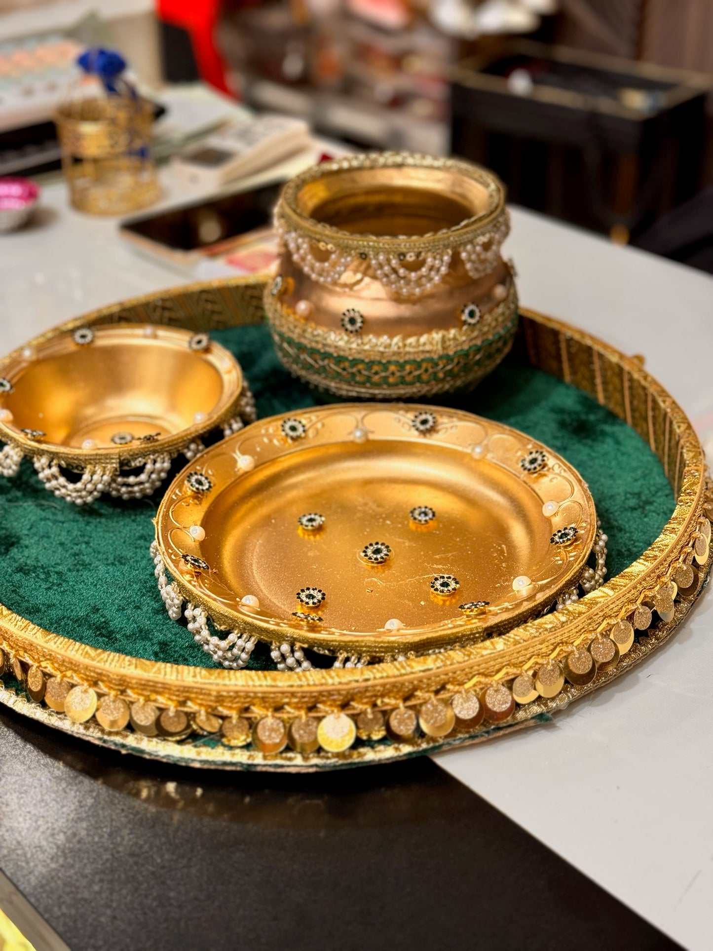 Round Thaal Tray