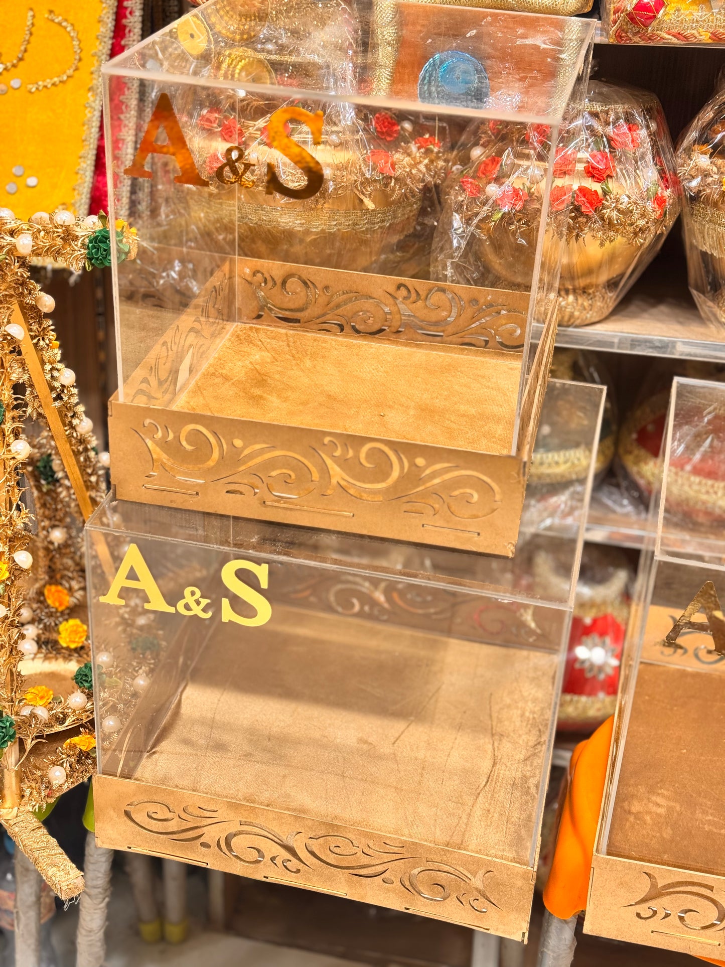 Acrylic Wooden Box