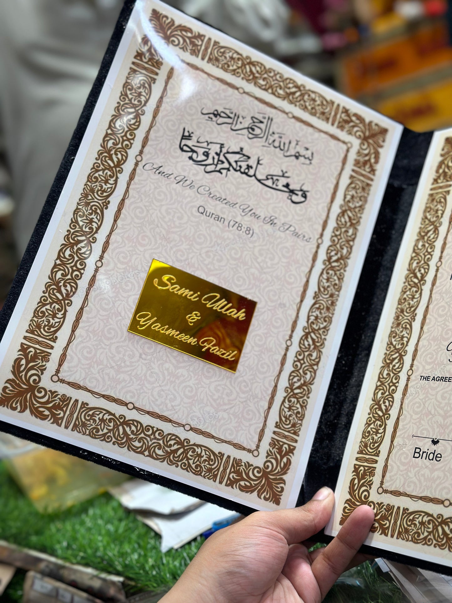 Nikkah  Book Let