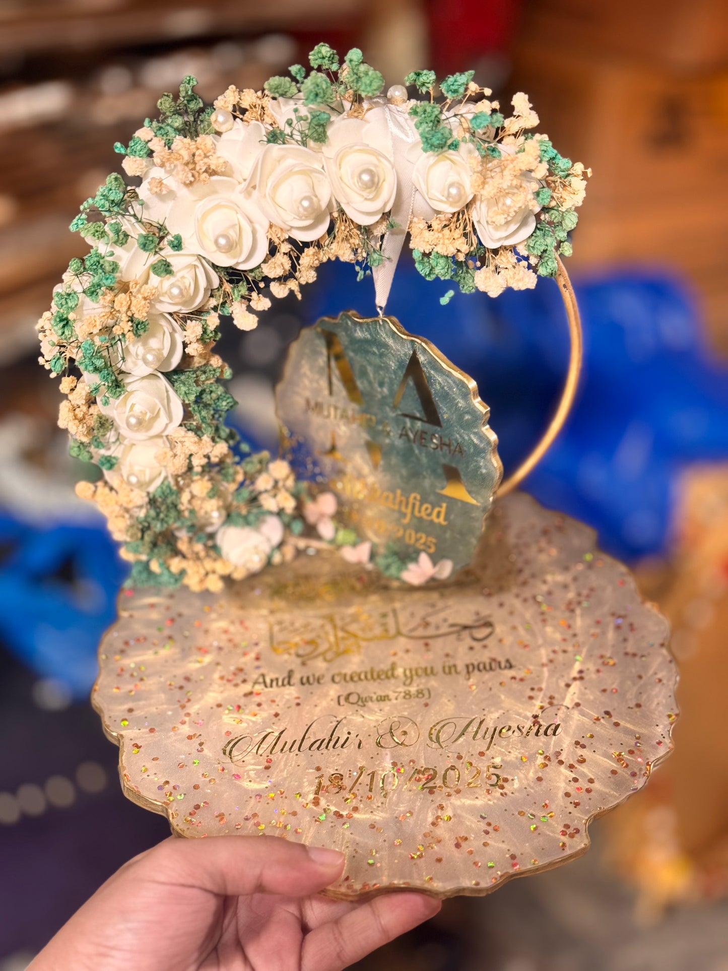 Resin Back Frame Ring Plate