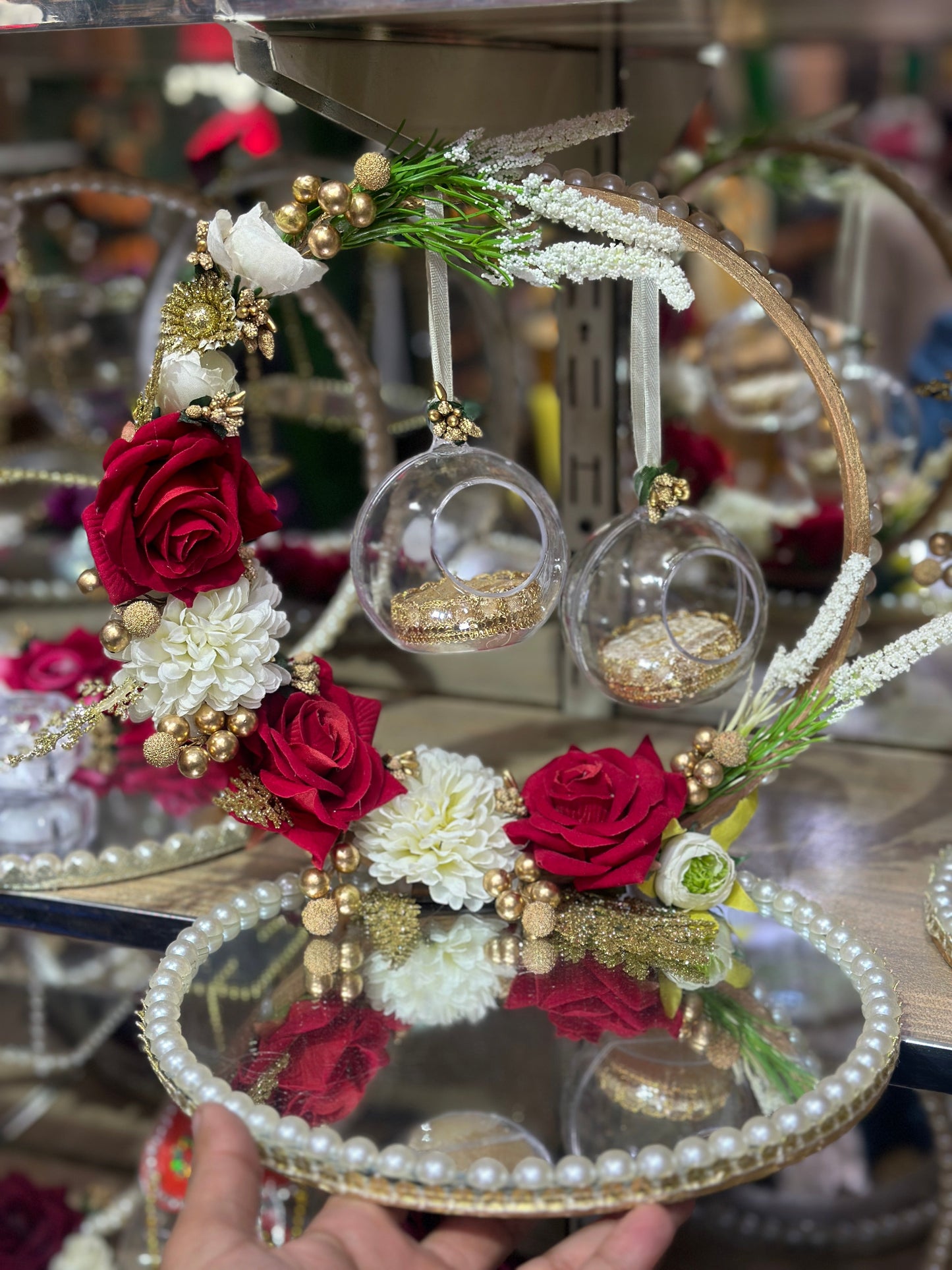 Crystal Ring Plate