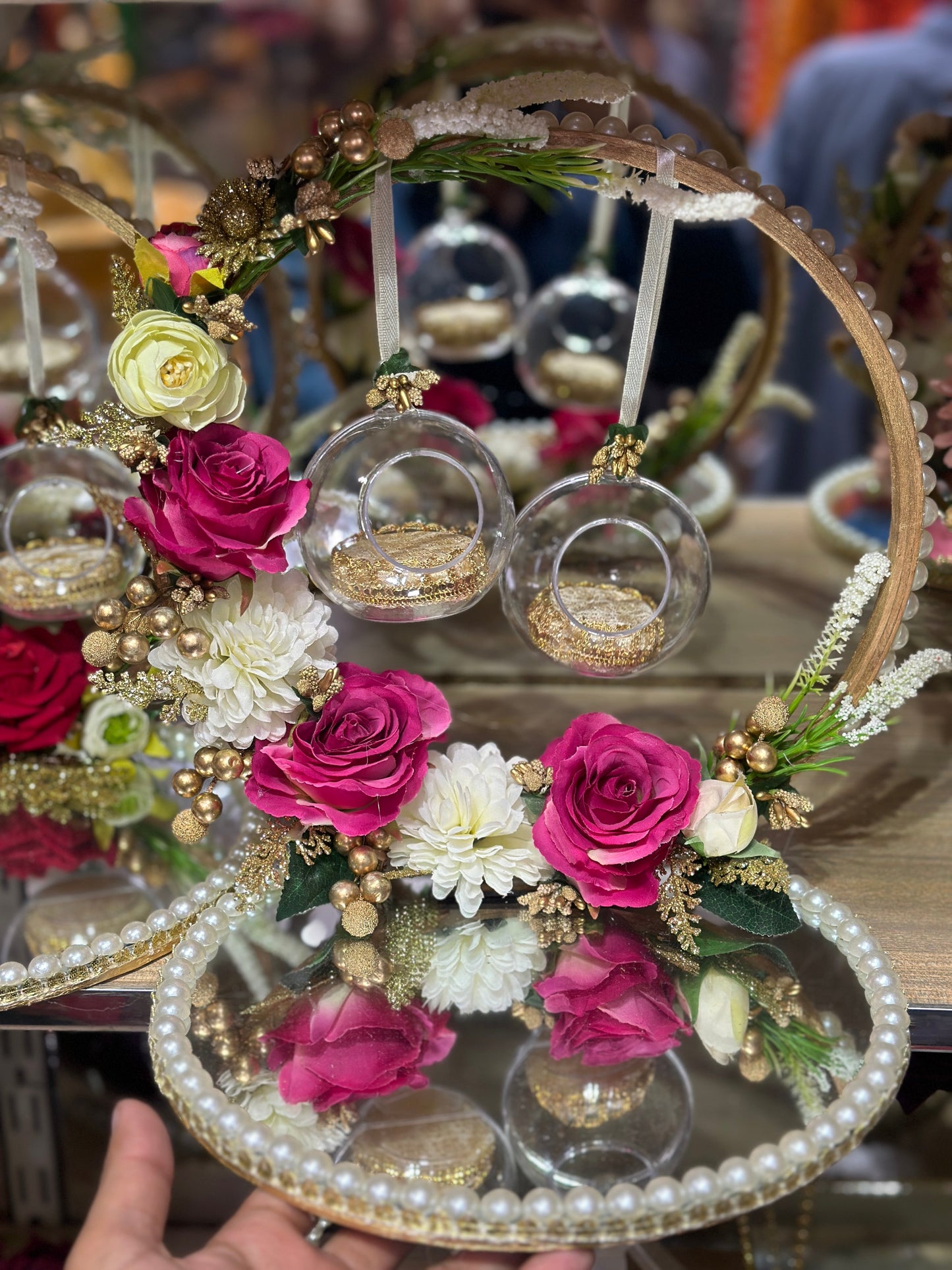 Crystal Ring Plate