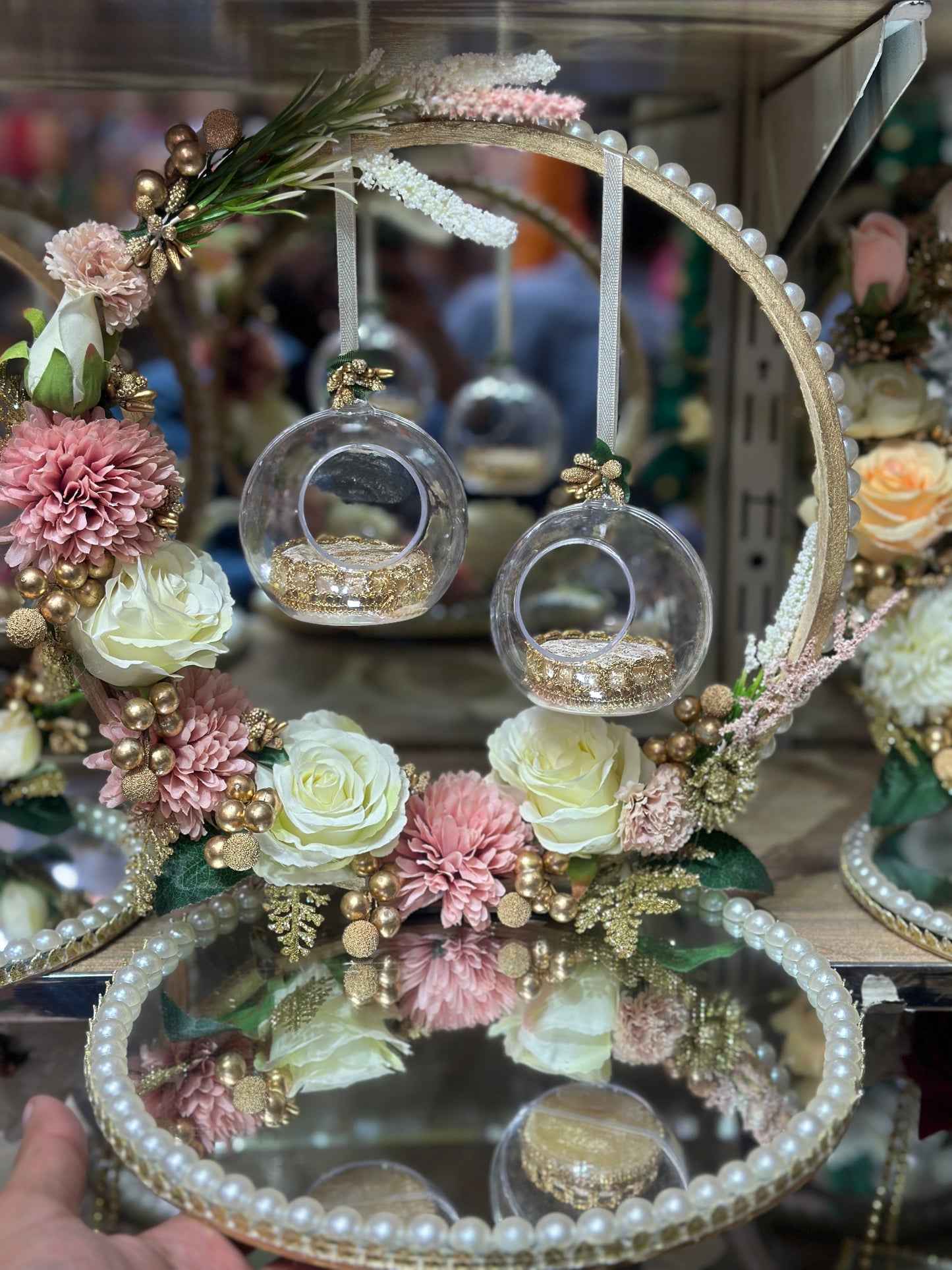 Crystal Ring Plate