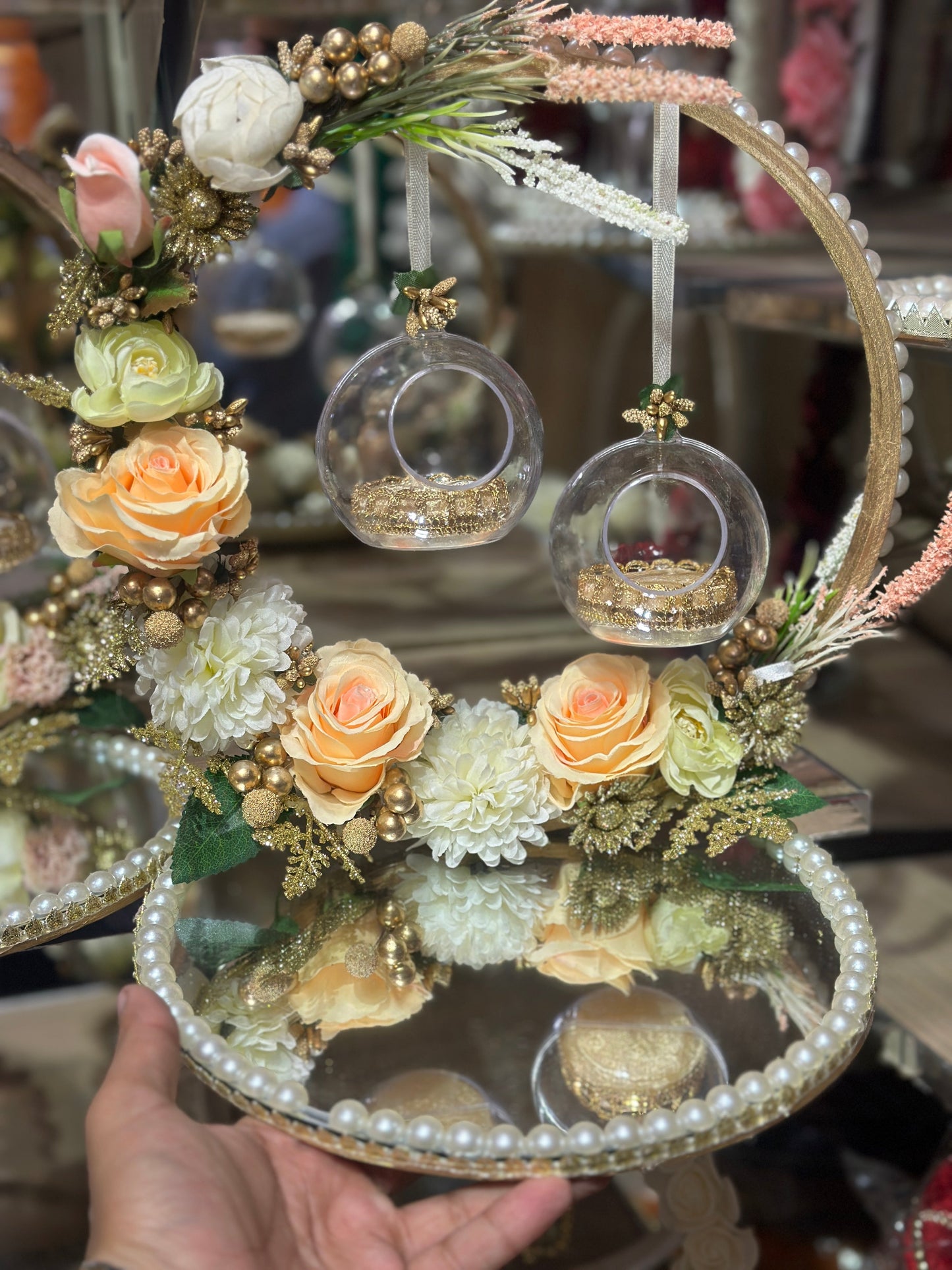 Crystal Ring Plate