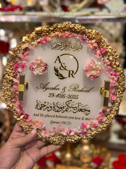 Resin Floral Tray