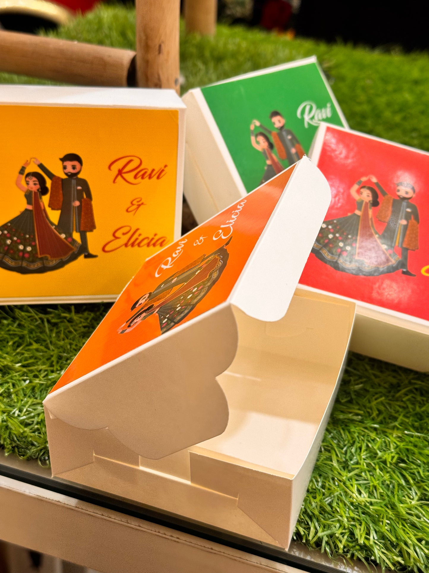 Square Favor Box