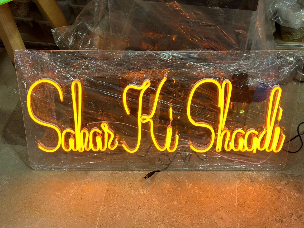 Wedding Neon Lighs